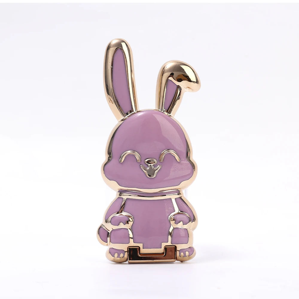 Cute Bunny Phone Stand & Grip – Foldable Desk Holder for Smartphone