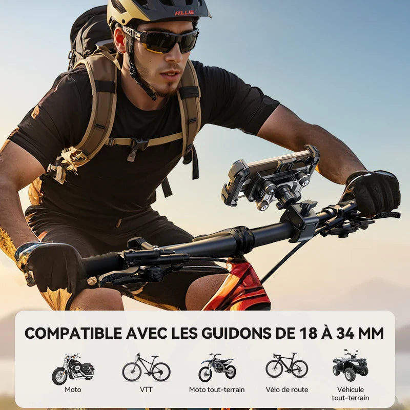 Phone holder for bike