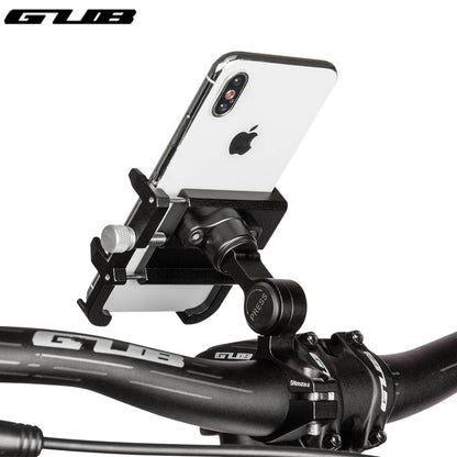 GUB Heavy-Duty Aluminum Motorcycle Phone Mount for Handlebar
