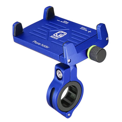 Motorcycle Phone Mount with USB Charger – Aluminum Handlebar Holder for GPS Navigation