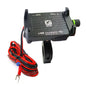 Motorcycle Phone Mount with USB Charger – Aluminum Handlebar Holder for GPS Navigation