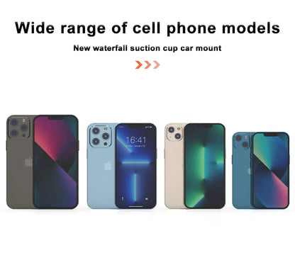 Universal Dashboard Car Phone Holder with Adjustable Arm