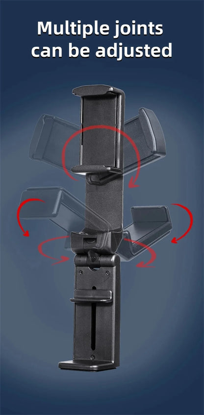 Adjustable Phone Holder for Airplane & Home – Multi-Angle Travel Phone Stand