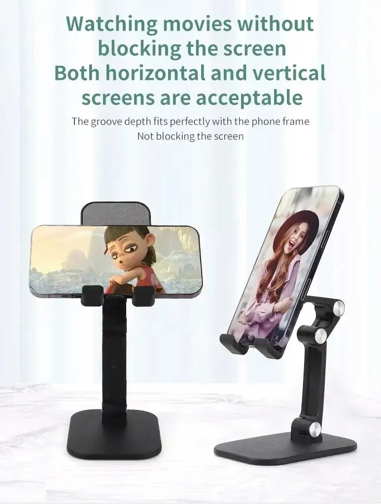 Foldable Adjustable Phone Stand for Desk