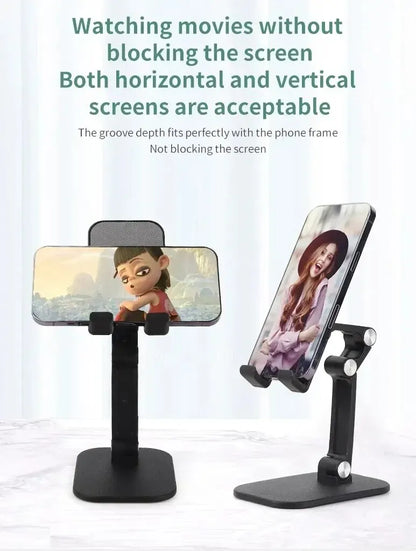 Foldable Adjustable Phone Stand for Desk