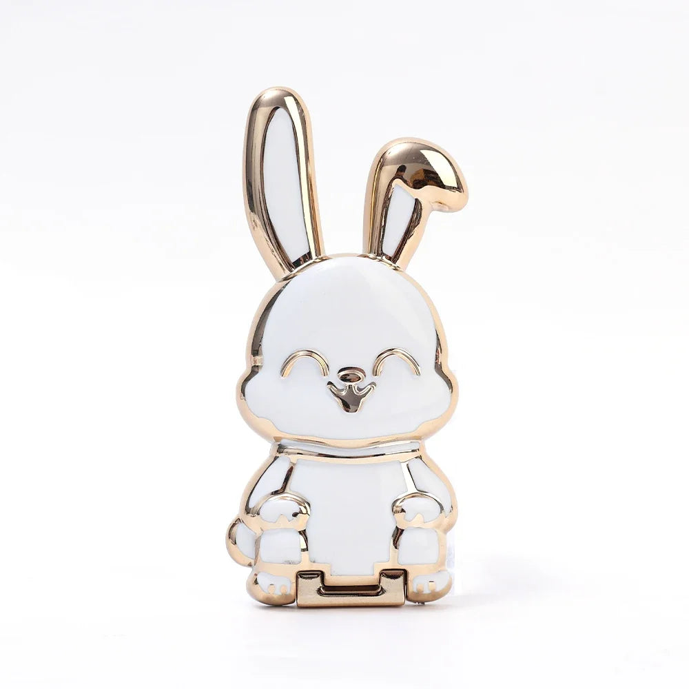 Cute Bunny Phone Stand & Grip – Foldable Desk Holder for Smartphone