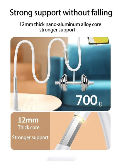 Universal Car Phone Holder with Suction Cup and Adjustable Arm