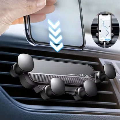Universal Car Phone Holder with Anti-Vibration Design