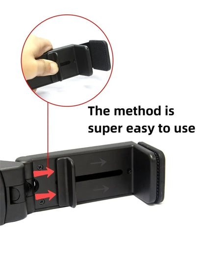 Adjustable Phone Holder for Airplane & Home – Multi-Angle Travel Phone Stand