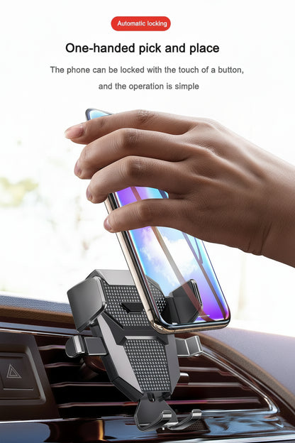 Universal Car Phone Holder with Suction Cup and Adjustable Arm