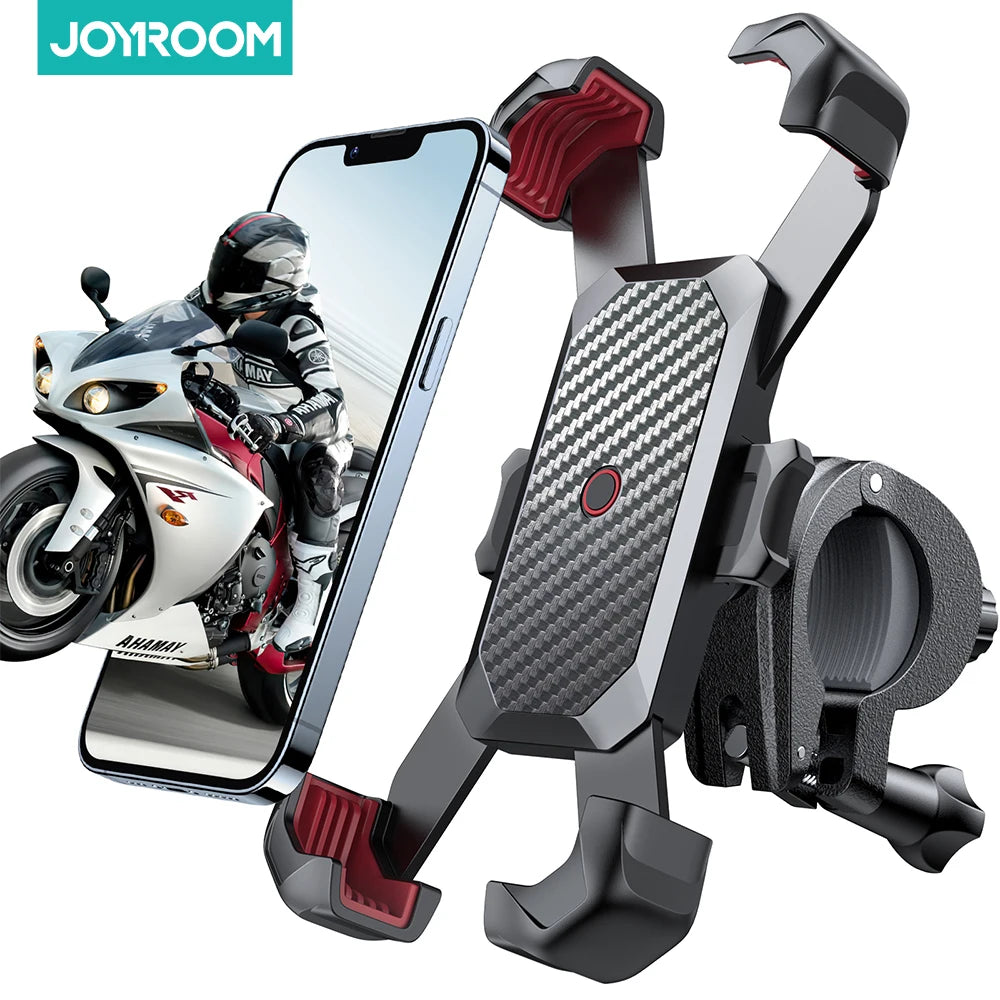 Secure Motorcycle Phone Mount with Anti-Drop Lock