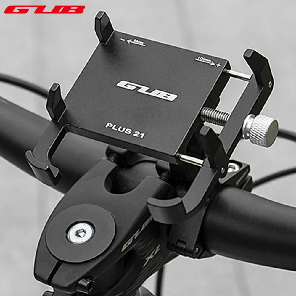 GUB Heavy-Duty Aluminum Motorcycle Phone Mount for Handlebar