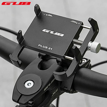 GUB Heavy-Duty Aluminum Motorcycle Phone Mount for Handlebar