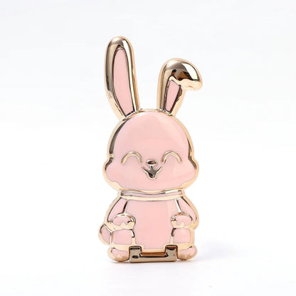 Cute Bunny Phone Stand & Grip – Foldable Desk Holder for Smartphone