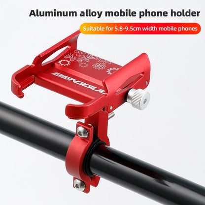 Heavy-Duty Aluminum Motorcycle Phone Mount for Handlebar
