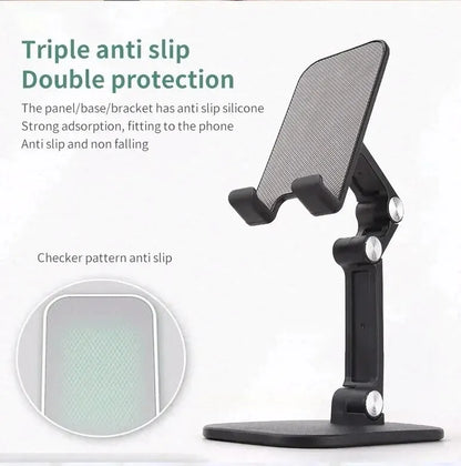 Foldable Adjustable Phone Stand for Desk