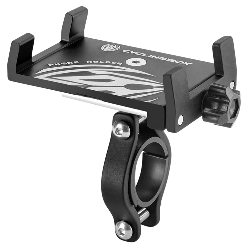 Heavy-Duty Aluminum Motorcycle Phone Mount for Handlebar