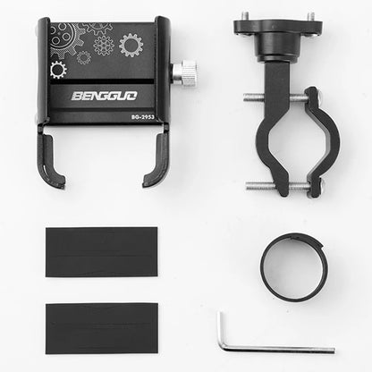 Heavy-Duty Aluminum Motorcycle Phone Mount for Handlebar