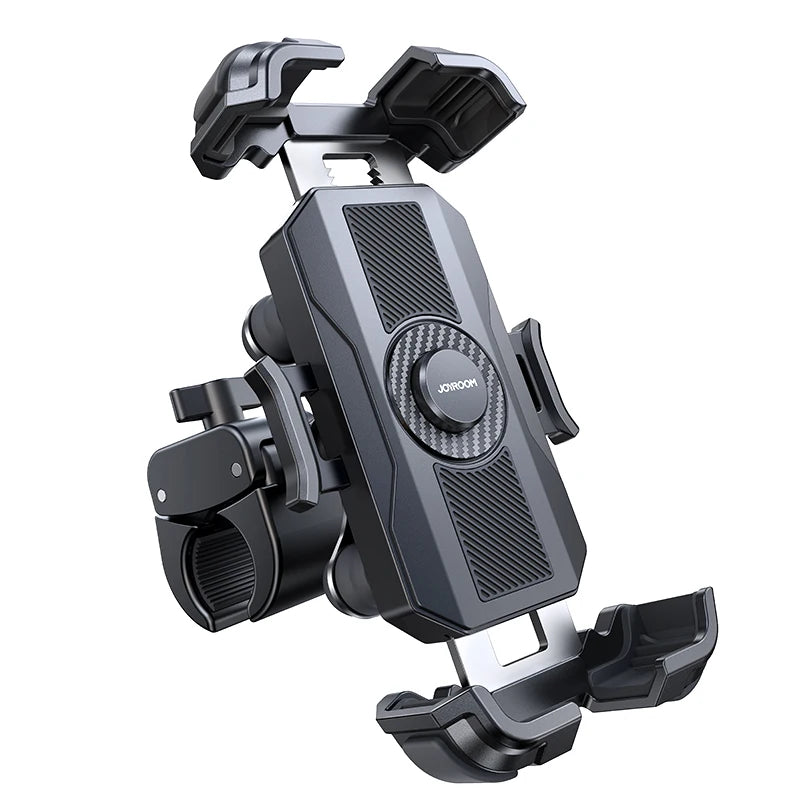 Motorcycle Phone Mount with Anti-Vibration and Adjustable Arm