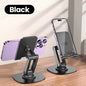 Adjustable Desktop Phone Stand with 360° Swivel Base