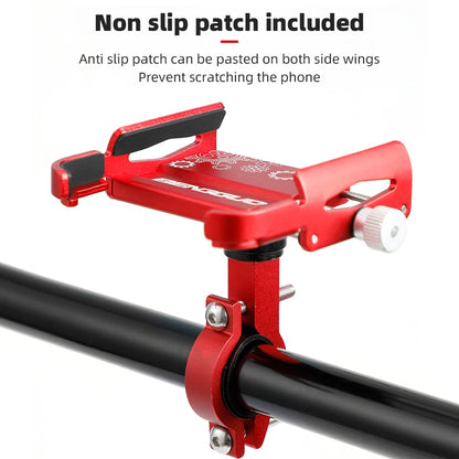 Heavy-Duty Aluminum Motorcycle Phone Mount for Handlebar