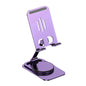 Adjustable Metal Phone Stand with 360° Rotating Base
