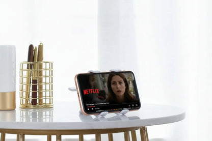 Universal Car Phone Holder with Suction Cup and Adjustable Arm