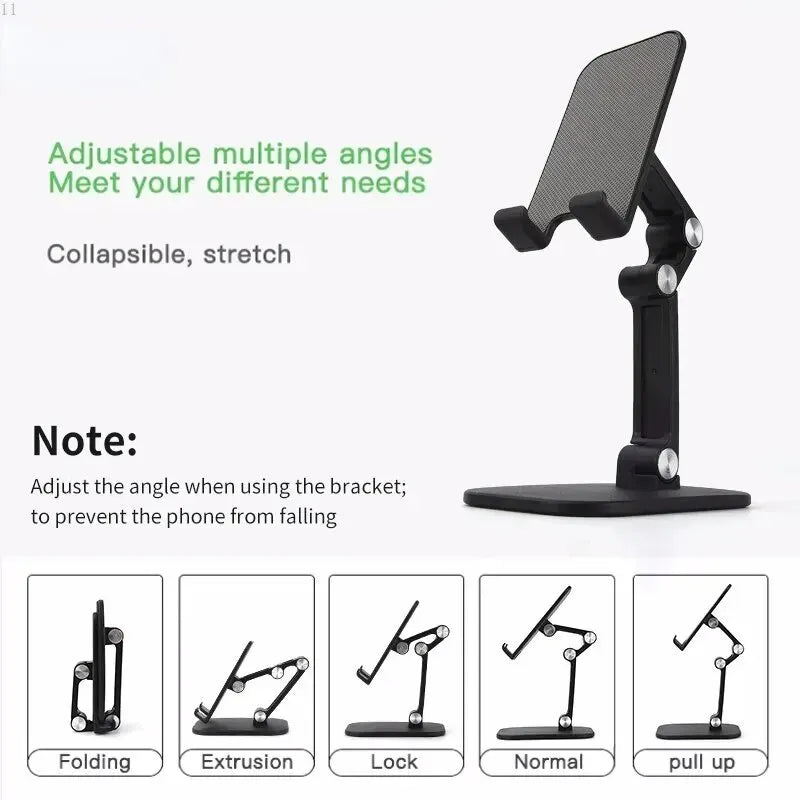 Foldable Adjustable Phone Stand for Desk