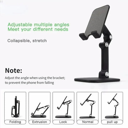 Foldable Adjustable Phone Stand for Desk