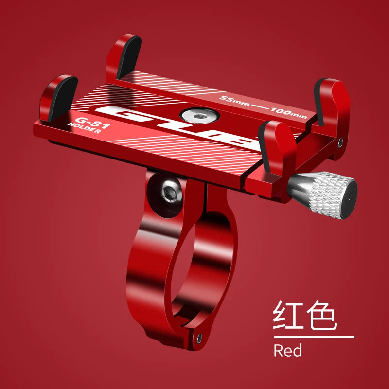 GUB Heavy-Duty Aluminum Motorcycle Phone Mount for Handlebar