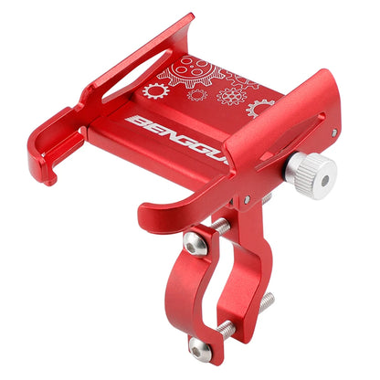 Heavy-Duty Aluminum Motorcycle Phone Mount for Handlebar