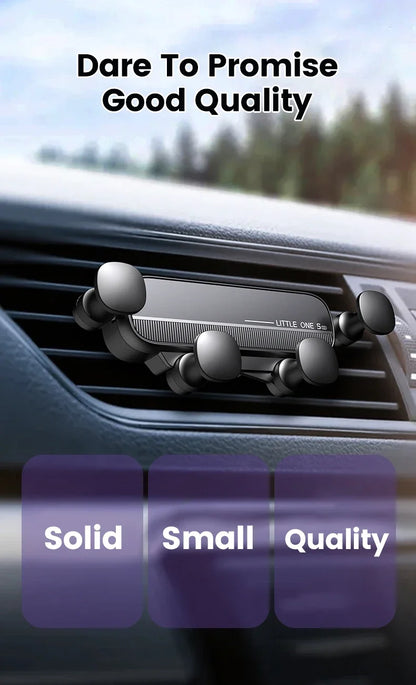 Universal Car Phone Holder with Anti-Vibration Design