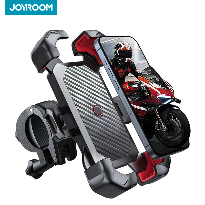 Secure Motorcycle Phone Mount with Anti-Drop Lock