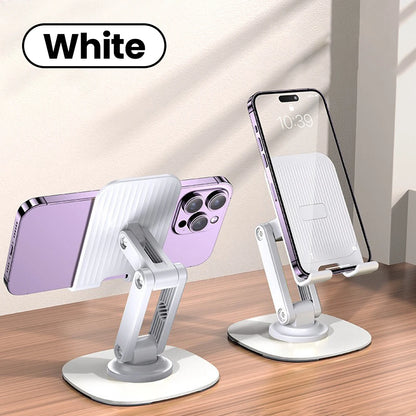 Adjustable Desktop Phone Stand with 360° Swivel Base