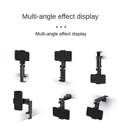 Adjustable Phone Holder for Airplane & Home – Multi-Angle Travel Phone Stand
