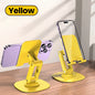 Adjustable Desktop Phone Stand with 360° Swivel Base