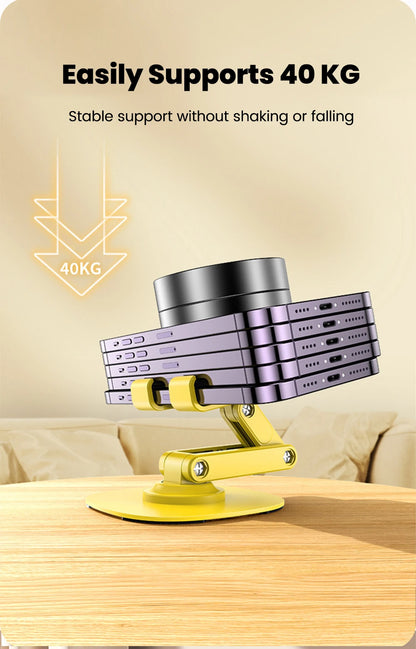 Adjustable Desktop Phone Stand with 360° Swivel Base