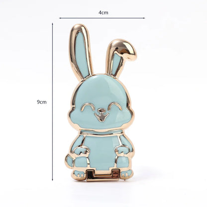 Cute Bunny Phone Stand & Grip – Foldable Desk Holder for Smartphone