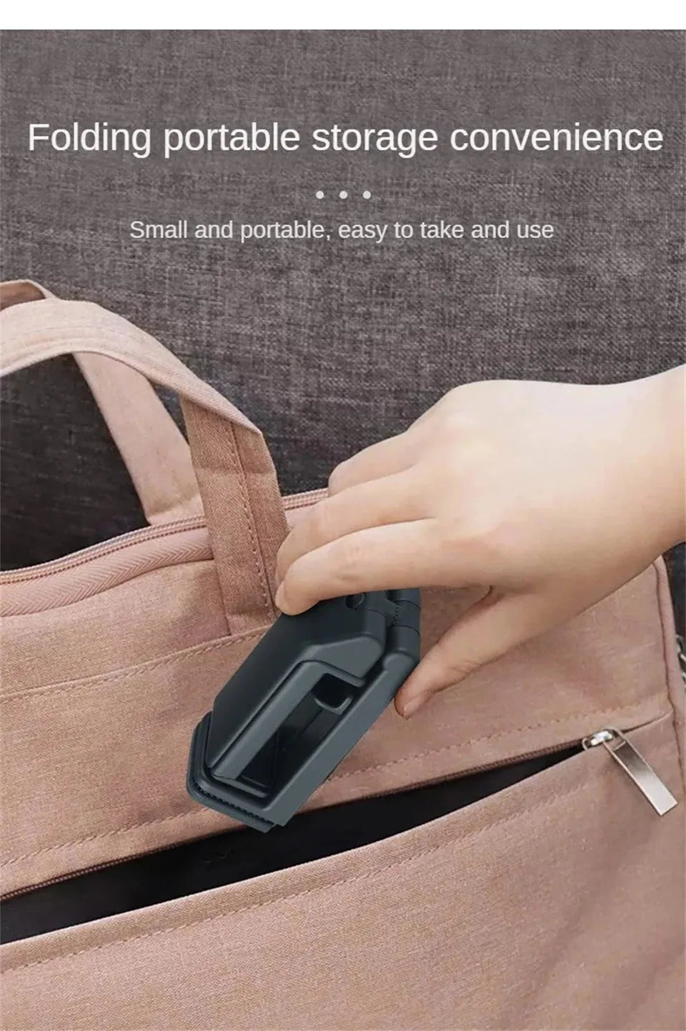 Adjustable Phone Holder for Airplane & Home – Multi-Angle Travel Phone Stand