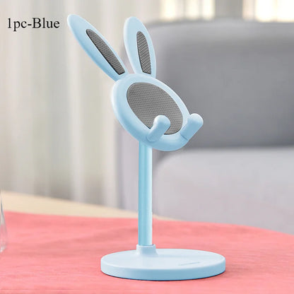 Cute Bunny Phone Stand for Desk
