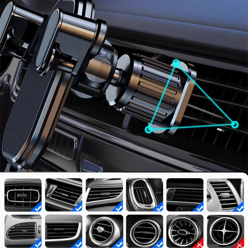 Universal Adjustable Car Phone Holder for Air Vent
